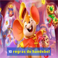 10 regras do handebol